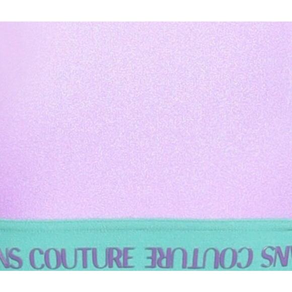 Versace Jeans Collection Visible Stitching Sports Top lilac - Picture 3 of 10